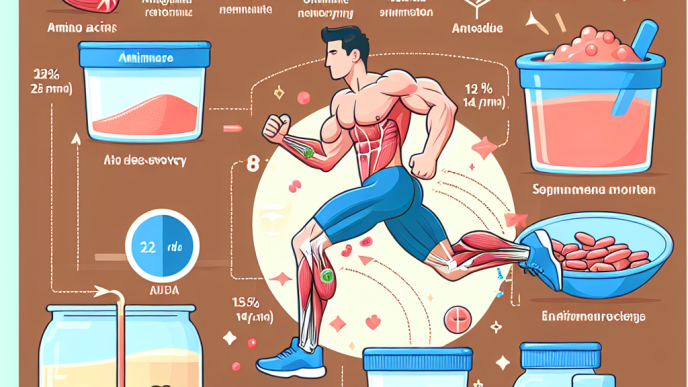 Come gli aminoacidi influenzano il recupero muscolare dopo l'allenamento