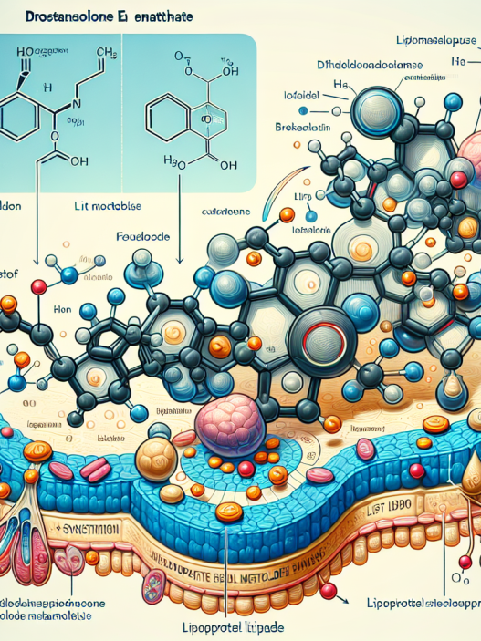 Drostanolone enantato e la sua azione sul metabolismo lipidico