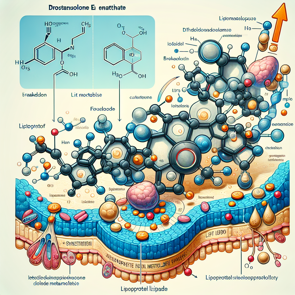 Drostanolone enantato e la sua azione sul metabolismo lipidico