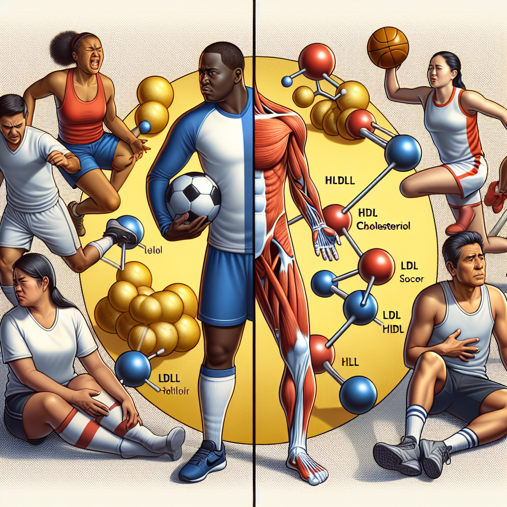 Livello di colesterolo e infortuni sportivi: una possibile correlazione