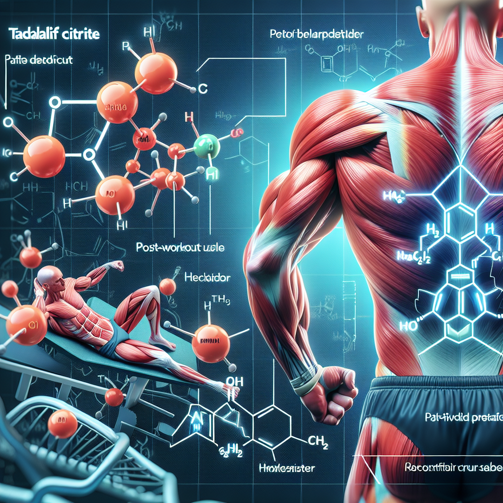 Tadalafil Citrate e la sua influenza sul recupero muscolare post-allenamento