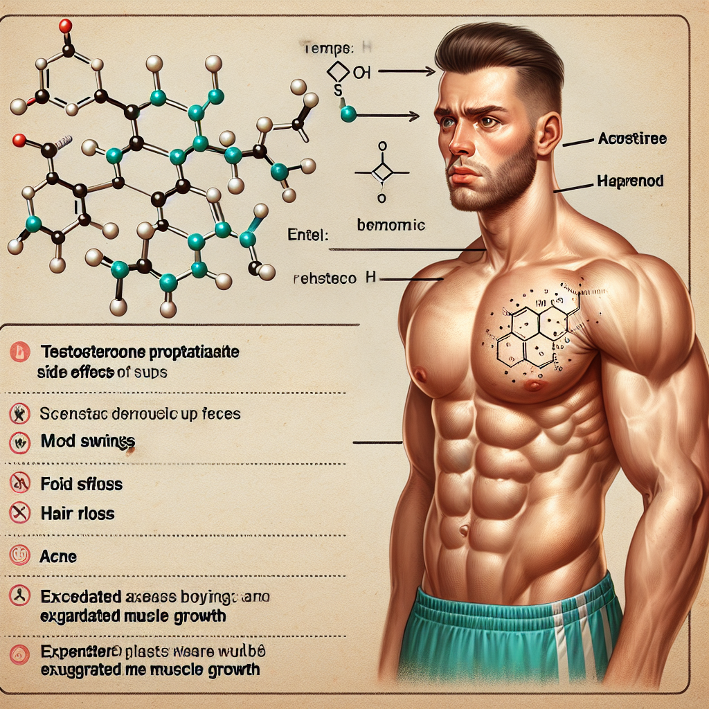 Gli effetti collaterali del testosterone propionato nell'ambito sportivo