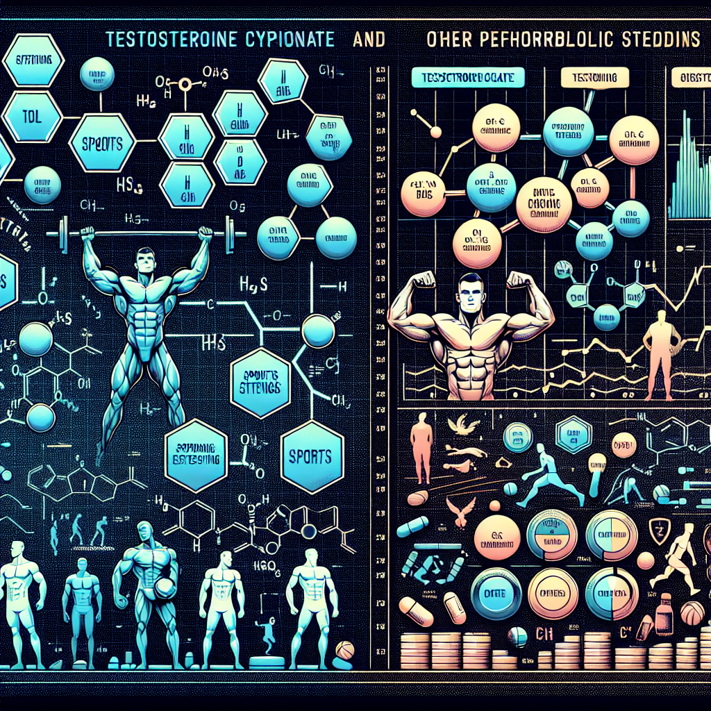 Studio comparativo tra testosterone cipionato e altri steroidi anabolizzanti nell'ambito sportivo