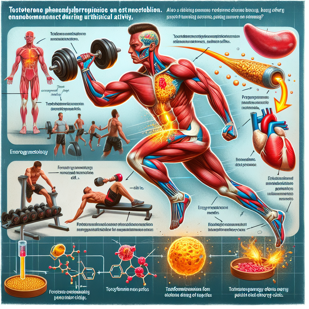 Testosterone fenilpropionato e la sua influenza sul metabolismo energetico durante l'attività fisica
