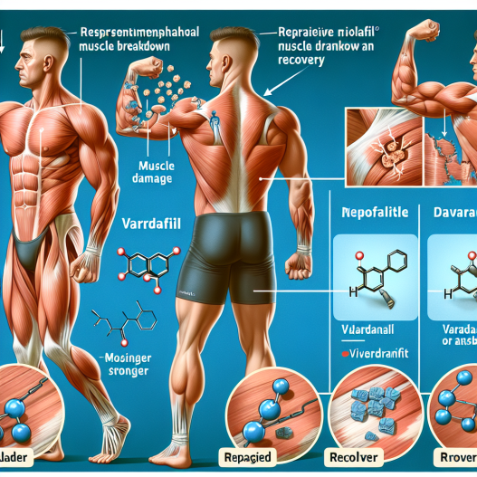 Vardenafil e il suo impatto sul recupero muscolare