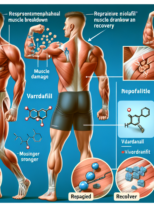 Vardenafil e il suo impatto sul recupero muscolare
