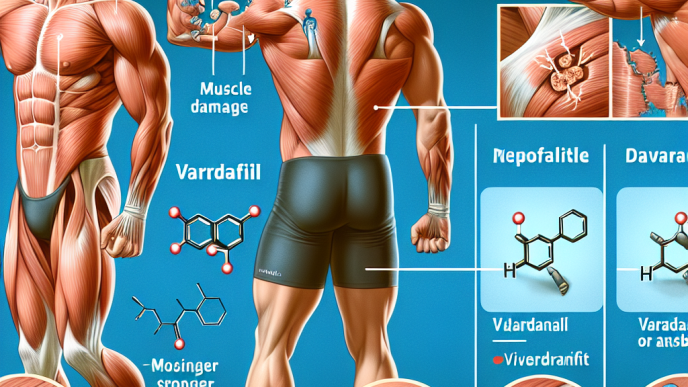 Vardenafil e il suo impatto sul recupero muscolare