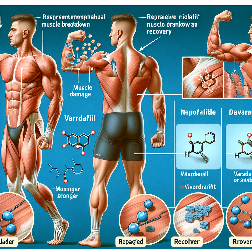 Vardenafil e il suo impatto sul recupero muscolare